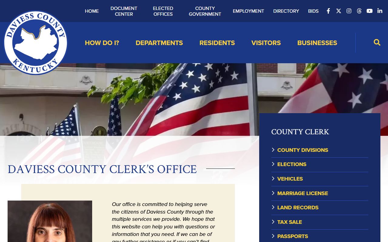 Daviess County Clerk office information