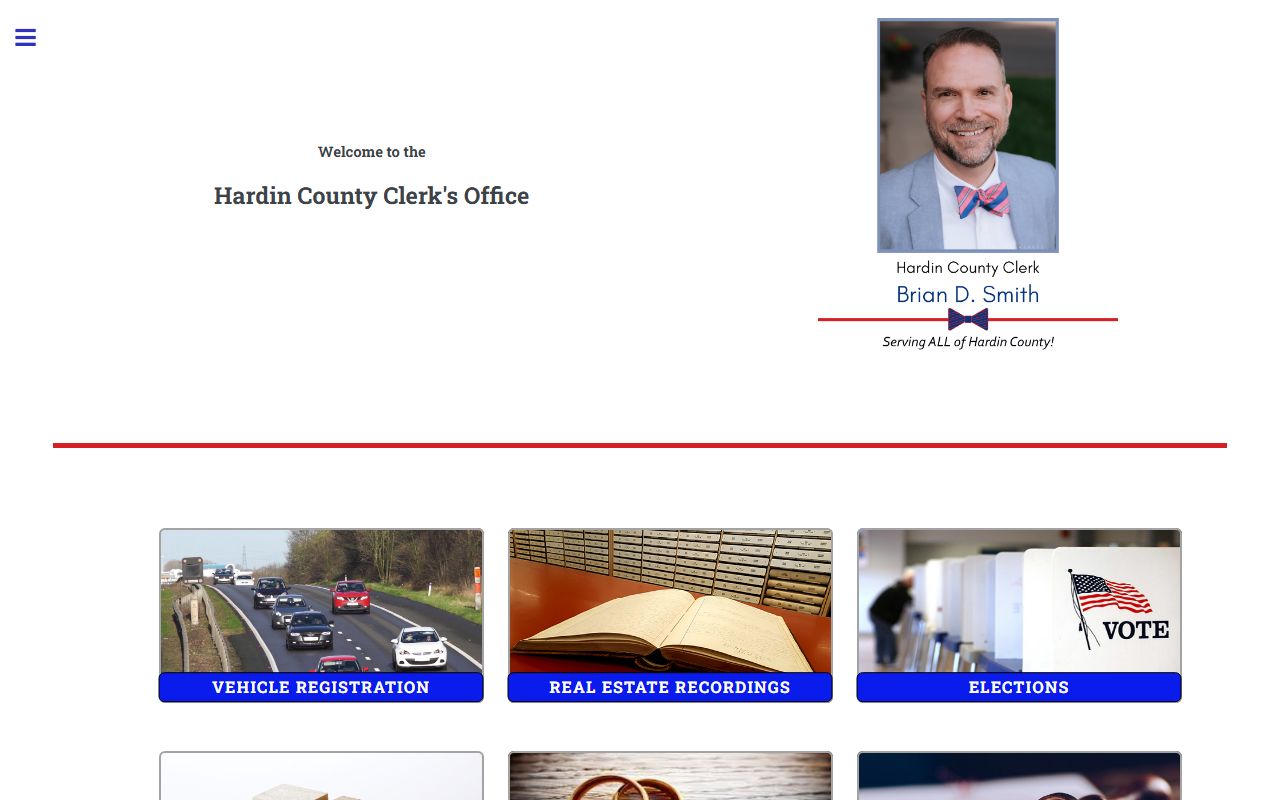 Hardin County Clerk office information