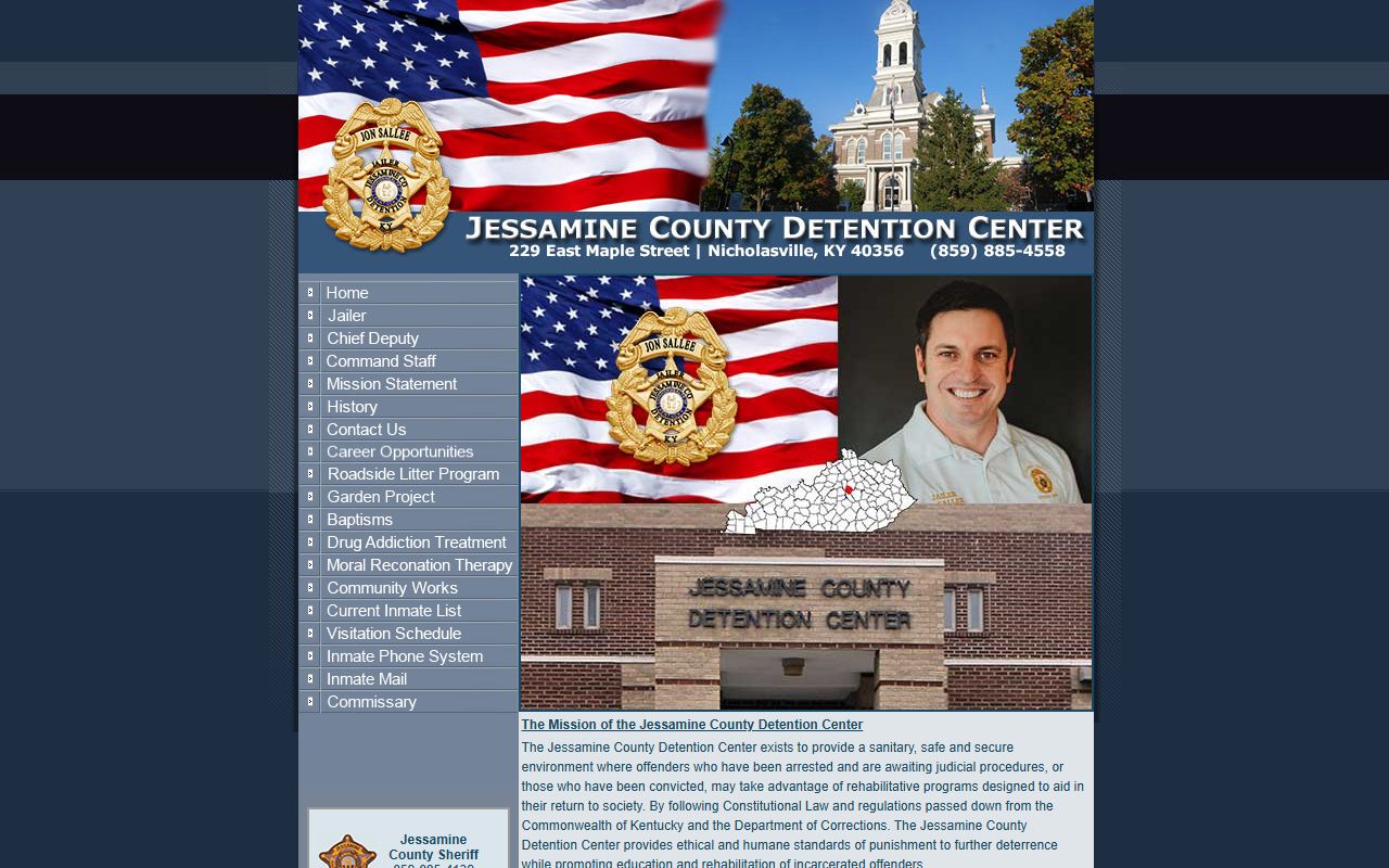 Jessamine County Detention Center information